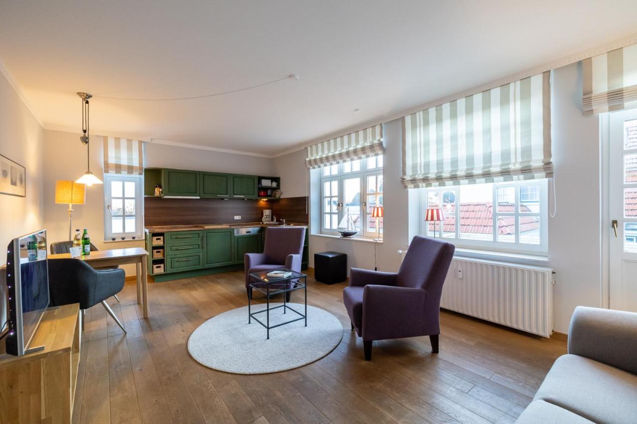 Villa Friedericia, Wohnung 3-Hochparterre Links Wyk auf Föhr Dış mekan fotoğraf